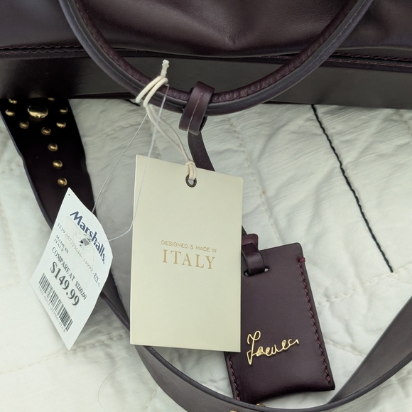 Leather Satchel Handbag - Picture 2 of 8